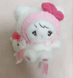 mikko ハローキティ リボン付きぬいぐるみマスコット