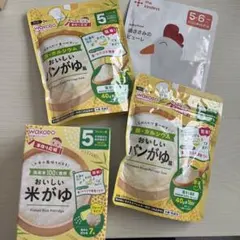 和光堂 手作り応援 パンがゆ 米がゆ ベビーフード セット　鶏ささみのピューレのサムネイル