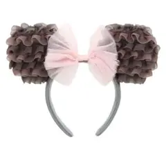 ミニー カチューシャ フリル 2025 ディズニー