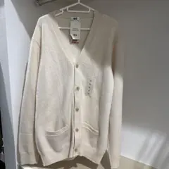 UNIQLO プレミアムラムウール カーディガン L