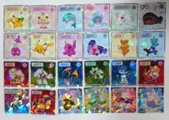 ポケモン ウエハースシール 30周年コンプ24枚 被り18枚セット