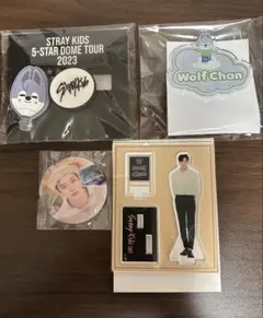 Stray Kidsバンチャンセット 缶バッチ アクスタ クリップ