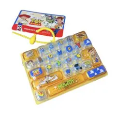 トイストーリー ウッディ キーボードキーホルダー