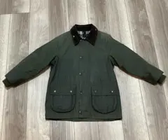 【Barbour】オイルドジャケット オリーブ キッズXLサイズ（女性着用可） 26229100-1.jpg