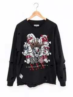 GALFY 悪魔犬II ダメージ加工 小暮スウェット トレーナー - メルカリ