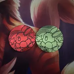イーブイ　ジャンボコイン　ポケモンカード　海外