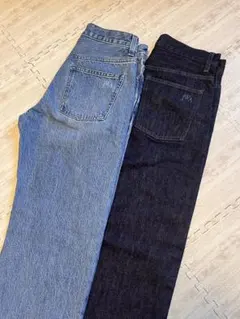 【新品】UNIQLO JW ANDERSONストレートジーンズ 23 フルレング