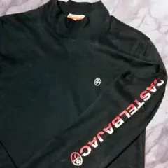 Castelbajac sport　モックネック　ロングTシャツ　ブラックのサムネイル