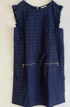 OPAQUE.CLIP【M】ノースリーブワンピース　膝丈　セレモニーワンピース