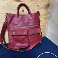 porter バック　レッド