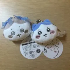 ちいかわ　ハチワレ　ぬいぐるみ　がま口　ポーチ　　　セット