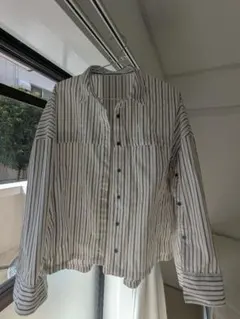 AMERICAN HOLIC ストライプ 長袖シャツ Lサイズ