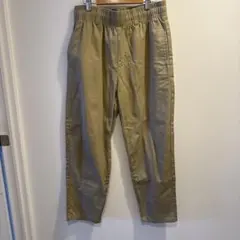 GU ベージュ イージーパンツ