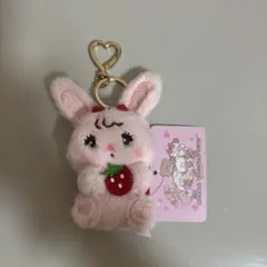 一番くじ　mikko キャミー　ぬいぐるみ　巾着　キーホルダー　チャーム　うさぎ 韓国限定】mikko キャミー マスコット キーリング キーホルダー