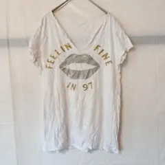 美品✨️ ZADIG & VOLTAIRE Vネック Tシャツ 【S】 ホワイトのサムネイル