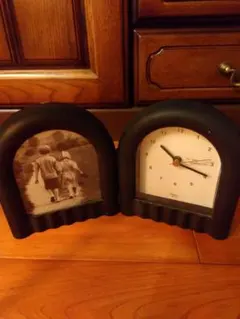 アーチ型クオーツ置時計