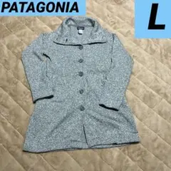 Patagonia ワンピース フリースジャケット 無地 シンプル ロング丈