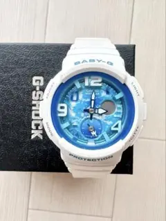 BABY-G G-SHOCK ホワイト ブルー