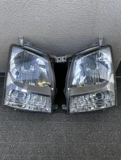 ワゴンR 　純正　 左　ヘッドライト　３５　１２５５８　３５３２０－６３R００ ワゴンr ヘッドライト 中古の通販