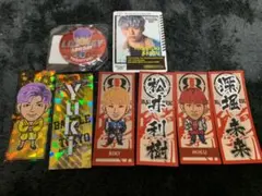 加納嘉将 深堀未来 松井利樹 千社札 缶バッジ