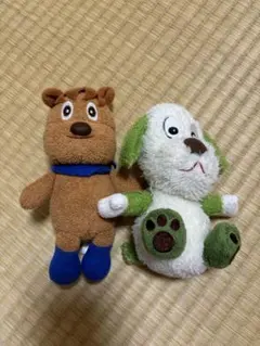 いないいないばあっ！ ワンワン ＆ ジャンジャンぬいぐるみ セット