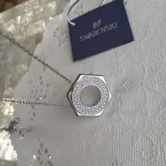 【極美品】SWAROVSKI◇シンプルネックレス