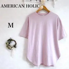AMERICAN HOLIC Tシャツ 半袖　ピンク　綿　 アメリカンホリックのサムネイル