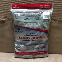 新品 INDERA インデラミルズ サーマルパンツ グレー S