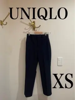 UNIQLO ユニクロ　スマートアンクルパンツ XS ネイビー　紺