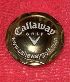 Callaway ゴルフマーカー メタル製 ①