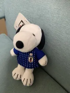 スヌーピー 日本代表ユニフォーム　ぬいぐるみ