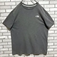 ノースフェイス☆Tシャツ 半袖 バックプリント ビックロゴ XL グレー 美品