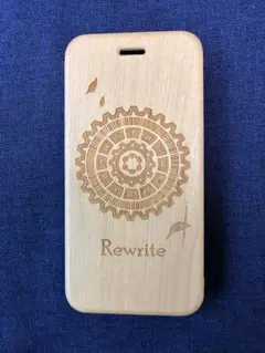 Rewrite 木製フリップ型iPhone 6/6sケース