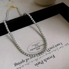 ボールチェーンネックレス シルバー ネックレス 40cm~48cm レディースのサムネイル