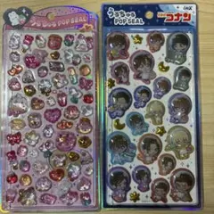 【正規品】 うるちゅるPOPSEAL　2枚セット　名探偵コナン　ウサギ