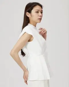 24SS theory luxe Basalt Julia ペプラムカットソー - メルカリ