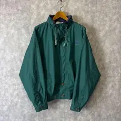 Woodlake Lサイズ フルジップ 薄手ブルゾン ゆるダボビッグシルエット