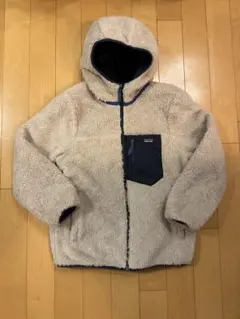 パタゴニア リバーシブル　ブルゾン　ボア　中綿　XL STY68095
