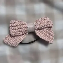 ピンクリボンヘアゴム