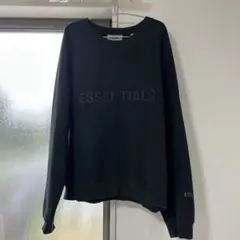 ESSENTIALS FEAR OF GOD スウェット ブラック　S