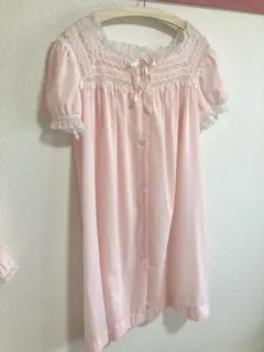 ✨️60sOdette Barsaラブリーはしごリボンレースガウンvintage