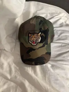 【レア】 Polo 迷彩柄虎刺繍キャップ 古着 ヴィンテージ