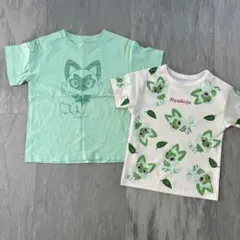 ユニクロ ポケモン ニャオハ Tシャツ 2枚セット 110 120