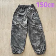 【美品】しまむら　ワッペン付き長ズボン　女の子　150㎝