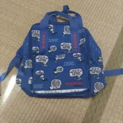 PEANUTS スヌーピー リュック　ブルー