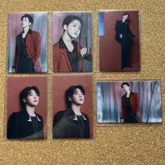 ホシ　6枚セット　POWER OF LOVE トレカ　seventeen