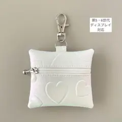 【第5・6世代用】GPS BOT・BOT トークケース・〈パールハート〉ホワイト