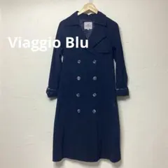 美品⭐︎Viaggio Blu⭐︎スプリングコート／ネイビーのサムネイル