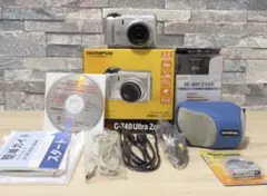 美品・元箱付】OLYMPUS CAMEDIA C-740 動作OK⁠のサムネイル