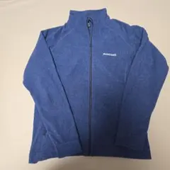 mont-bellシャミース素材 フリースジャケット ネイビー　M